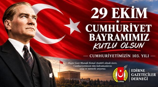 ‘Cumhuriyetimizin 103. yılı kutlu olsun!’
