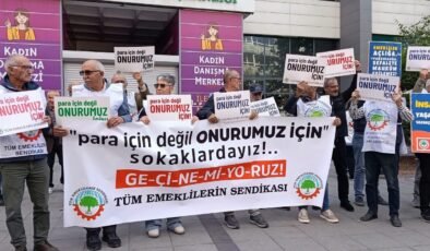 Emekliden enflasyon itirazı!