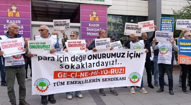 Emekliden enflasyon itirazı!