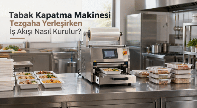 Tabak Kapatma Makinesi Tezgaha Yerleşirken İş Akışı Nasıl Kurulur?
