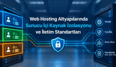 Web Hosting Altyapılarında Sunucu İçi Kaynak İzolasyonu ve İletim Standartları