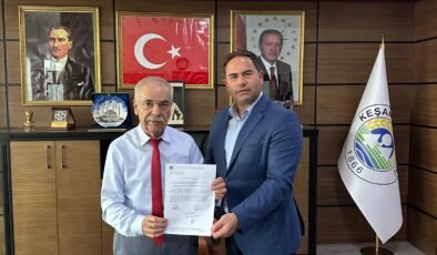Keşan esnafına yeni hizmet binası