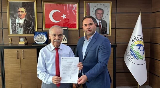 Keşan esnafına yeni hizmet binası