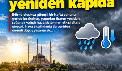 Sağanak yeniden kapıda