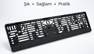Oto Galerilerin Sessiz Reklam Aracı: Logolu Plakalık