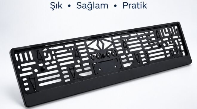 Oto Galerilerin Sessiz Reklam Aracı: Logolu Plakalık