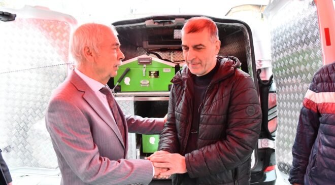 Keşan Belediyesi’ne anlamlı hibe