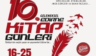 Edirne Kitap Günleri’nde geri sayım