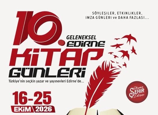 Edirne Kitap Günleri’nde geri sayım