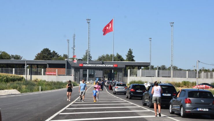 Pazarkule trafik artan tek kapı