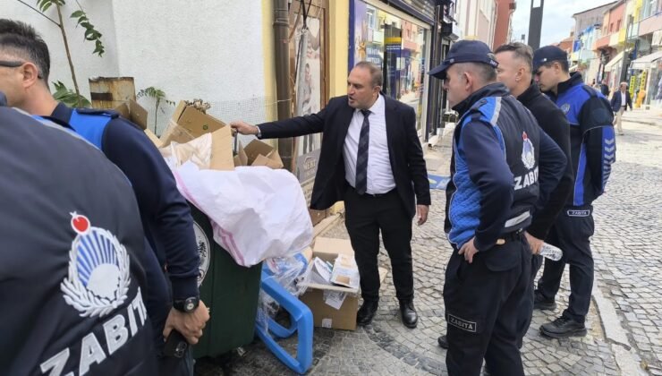 Zabıta’dan çarşı-pazar denetimi