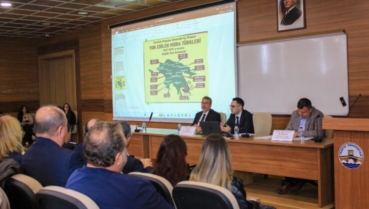 TÜ’de Mora İsyanı paneli