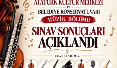 Belediye Konservatuvarı Müzik Bölümü sınav sonuçları açıklandı