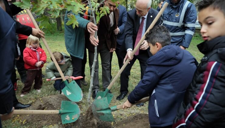 TÜ’de 103. yıl fidanı