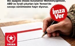 Vatan Partisi’nden Mekke İttifakı’na karşı kampanya